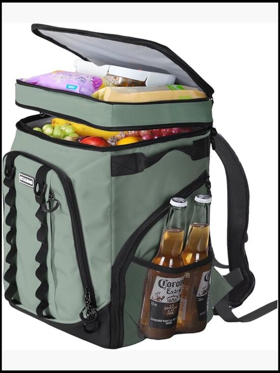 Insulated Backpack Cooler 30L Leakproof Camping Hiking Beach Picnic Travel Bag main image 5